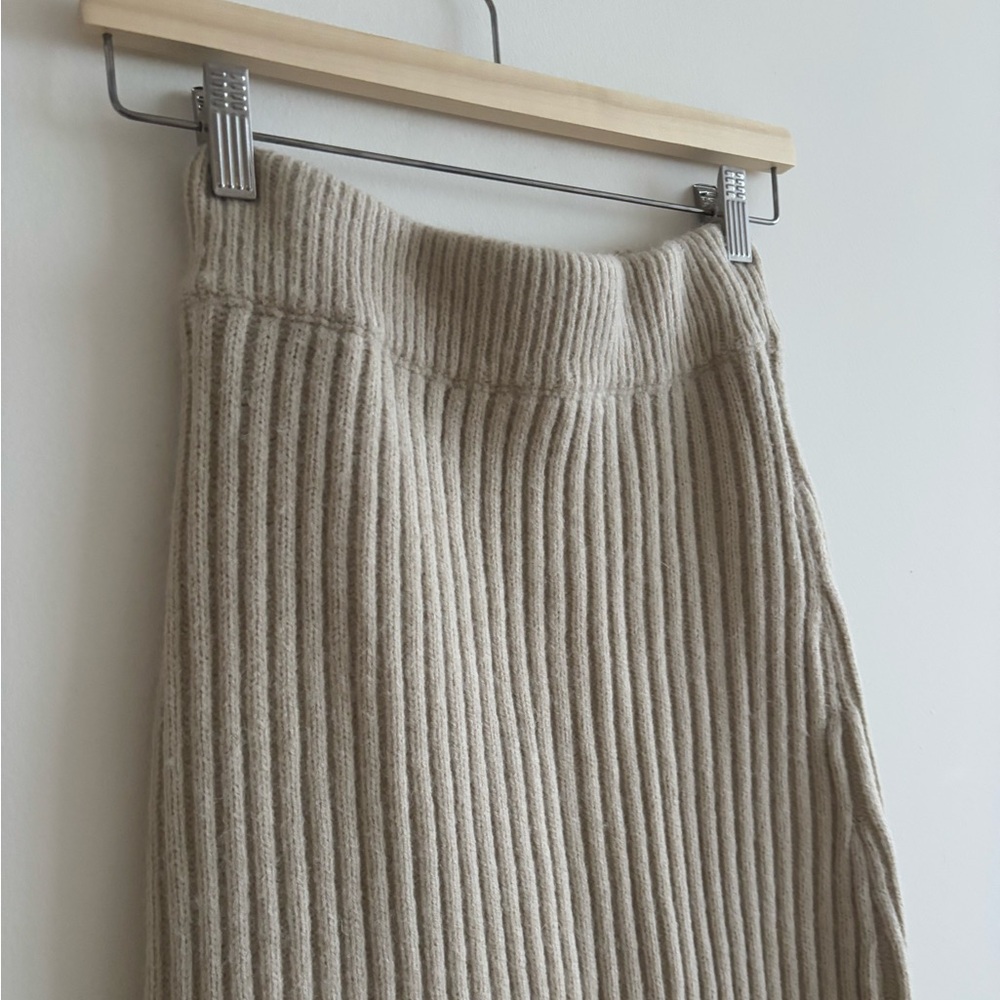 Cozy Cream Ribbed Sweater Set - Picture 13 of 14